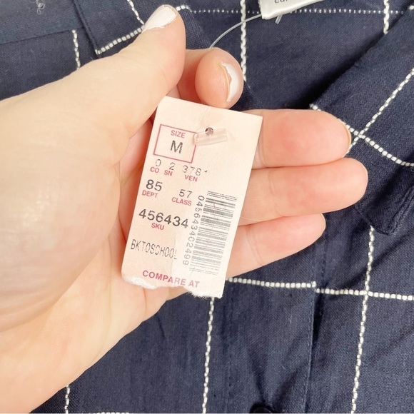 Vintage Dress Barn Back to School Button Down Embroidered Top Teacher - Picture 6 of 7